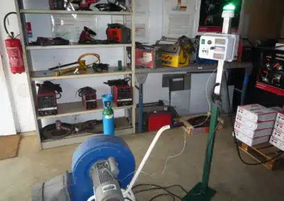 MODULE Secure sur pieds en situation