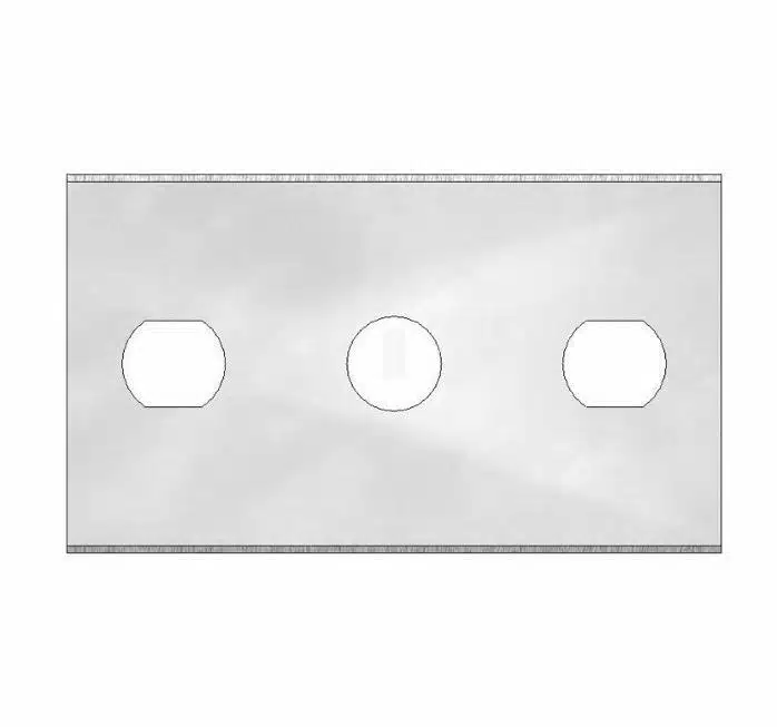 Lame OPTICUT et SNITTY-Industrielle MARTOR-ectangulaire