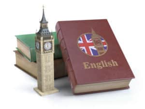 Logo livre anglais