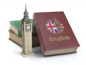 Logo livre anglais